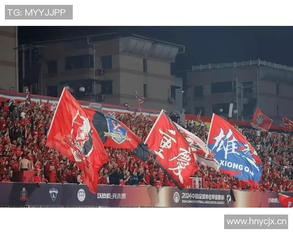 激动的足球赛场上激情四溢球迷热情洋溢共同见证精彩瞬间